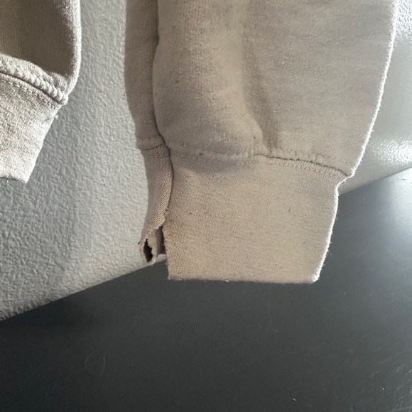 Stranger Things Netflix Cream Sweatshirt with Hellfire Club Graphic size small - Picture 3 of 5